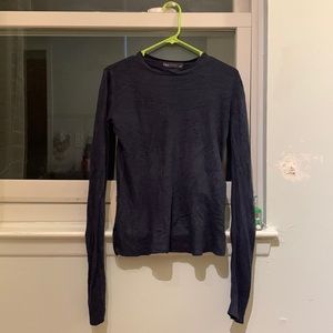 M&S collection navy sweater